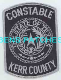 TEXAS,A,KERR COUNTY CONSTABLE 1
